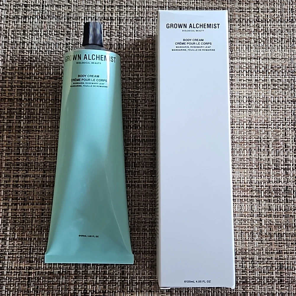 Grown Alchemist Organic Body Cream Lotion New 4.05 fl oz